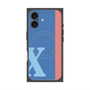 プレミアムパネル with MagSafe［ オリジナル - initial color line - X blue ］