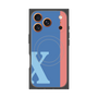 プレミアムパネル with MagSafe［ オリジナル - initial color line - X blue ］