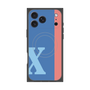 プレミアムパネル with MagSafe［ オリジナル - initial color line - X blue ］