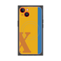 プレミアムパネル with MagSafe［ オリジナル - initial color line - X orange ］