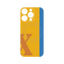 プレミアムパネル with MagSafe［ オリジナル - initial color line - X orange ］