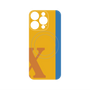 プレミアムパネル with MagSafe［ オリジナル - initial color line - X orange ］