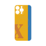 プレミアムパネル with MagSafe［ オリジナル - initial color line - X orange ］