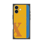 プレミアムパネル with MagSafe［ オリジナル - initial color line - X orange ］