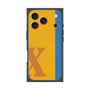 プレミアムパネル with MagSafe［ オリジナル - initial color line - X orange ］