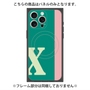 プレミアムパネル with MagSafe［ オリジナル - initial color line - X green ］