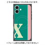プレミアムパネル with MagSafe［ オリジナル - initial color line - X green ］