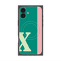 プレミアムパネル with MagSafe［ オリジナル - initial color line - X green ］