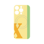 プレミアムパネル with MagSafe［ オリジナル - initial color line - X yellow ］