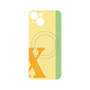 プレミアムパネル with MagSafe［ オリジナル - initial color line - X yellow ］