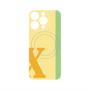 プレミアムパネル with MagSafe［ オリジナル - initial color line - X yellow ］