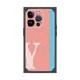 プレミアムパネル with MagSafe［ オリジナル - initial color line - Y pink ］