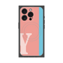 プレミアムパネル with MagSafe［ オリジナル - initial color line - Y pink ］