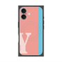 プレミアムパネル with MagSafe［ オリジナル - initial color line - Y pink ］