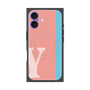 プレミアムパネル with MagSafe［ オリジナル - initial color line - Y pink ］