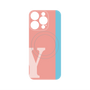 プレミアムパネル with MagSafe［ オリジナル - initial color line - Y pink ］