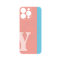 プレミアムパネル with MagSafe［ オリジナル - initial color line - Y pink ］