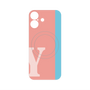プレミアムパネル with MagSafe［ オリジナル - initial color line - Y pink ］