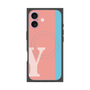 プレミアムパネル with MagSafe［ オリジナル - initial color line - Y pink ］