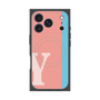 プレミアムパネル with MagSafe［ オリジナル - initial color line - Y pink ］