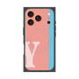 プレミアムパネル with MagSafe［ オリジナル - initial color line - Y pink ］