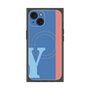 プレミアムパネル with MagSafe［ オリジナル - initial color line - Y blue ］