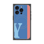 プレミアムパネル with MagSafe［ オリジナル - initial color line - Y blue ］