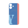 プレミアムパネル with MagSafe［ オリジナル - initial color line - Y blue ］