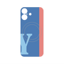 プレミアムパネル with MagSafe［ オリジナル - initial color line - Y blue ］