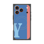 プレミアムパネル with MagSafe［ オリジナル - initial color line - Y blue ］