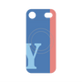 プレミアムパネル with MagSafe［ オリジナル - initial color line - Y blue ］