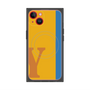 プレミアムパネル with MagSafe［ オリジナル - initial color line - Y orange ］