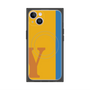 プレミアムパネル with MagSafe［ オリジナル - initial color line - Y orange ］