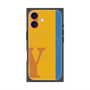 プレミアムパネル with MagSafe［ オリジナル - initial color line - Y orange ］