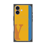 プレミアムパネル with MagSafe［ オリジナル - initial color line - Y orange ］