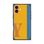 プレミアムパネル with MagSafe［ オリジナル - initial color line - Y orange ］