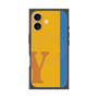 プレミアムパネル with MagSafe［ オリジナル - initial color line - Y orange ］