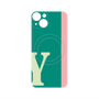 プレミアムパネル with MagSafe［ オリジナル - initial color line - Y green ］