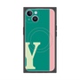 プレミアムパネル with MagSafe［ オリジナル - initial color line - Y green ］