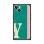 プレミアムパネル with MagSafe［ オリジナル - initial color line - Y green ］