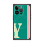 プレミアムパネル with MagSafe［ オリジナル - initial color line - Y green ］