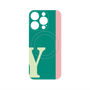 プレミアムパネル with MagSafe［ オリジナル - initial color line - Y green ］