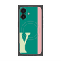 プレミアムパネル with MagSafe［ オリジナル - initial color line - Y green ］