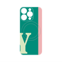 プレミアムパネル with MagSafe［ オリジナル - initial color line - Y green ］