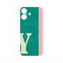 プレミアムパネル with MagSafe［ オリジナル - initial color line - Y green ］