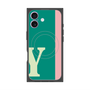 プレミアムパネル with MagSafe［ オリジナル - initial color line - Y green ］