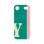 プレミアムパネル with MagSafe［ オリジナル - initial color line - Y green ］