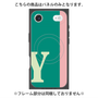 プレミアムパネル with MagSafe［ オリジナル - initial color line - Y green ］