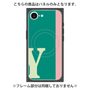 プレミアムパネル with MagSafe［ オリジナル - initial color line - Y green ］