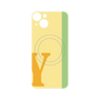 プレミアムパネル with MagSafe［ オリジナル - initial color line - Y yellow ］